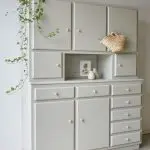 retro (keuken)kast - met meerdere deurtjes 8 1821 Retro buffet kast Firma zoethout 1