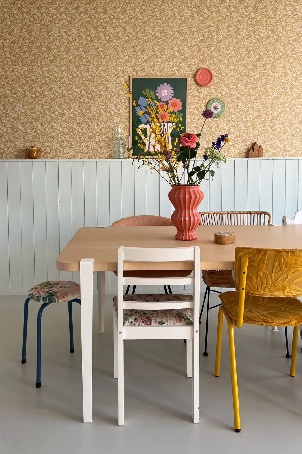 Isummer gray doris mustard-MG-2349