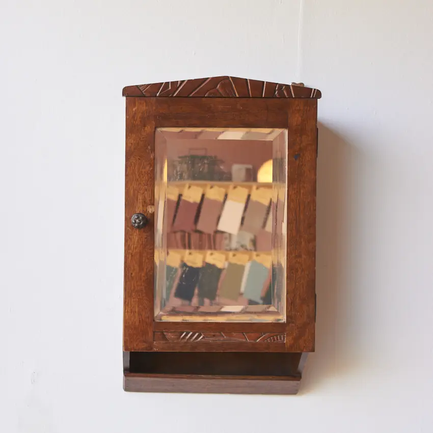 6238-Vintage-hangkastje-met-spiegel-Firma-Zoethout-0