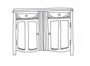 beschikbare-vintage-commode