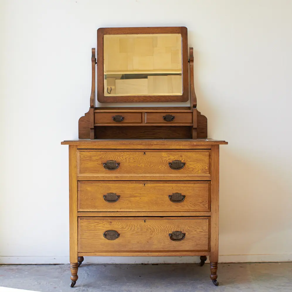 10851-Vintage-kaptafel-met-lades-Firma-Zoethout-00