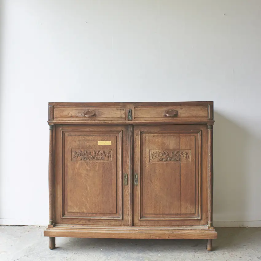 2549-Vintage-grote-sierlijke-commode-Firma-Zoethout