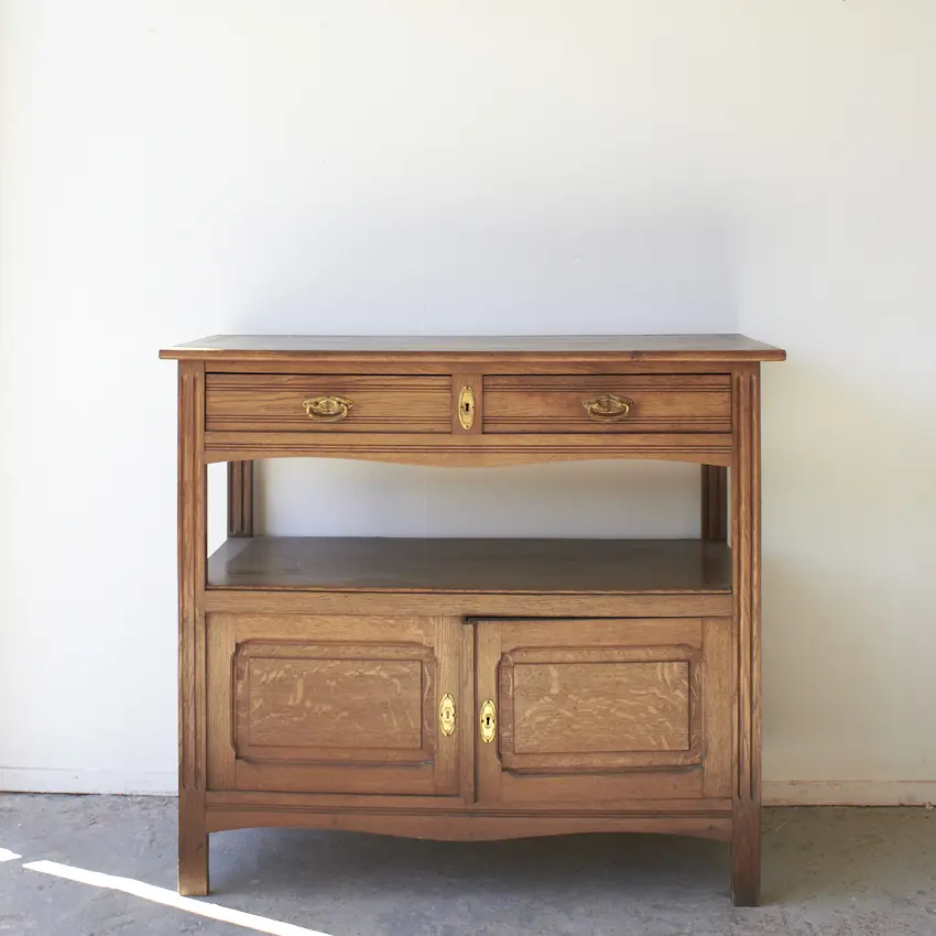 2556-Prachtige-vintage-commode-met-open-vak-Firma-Zoethout