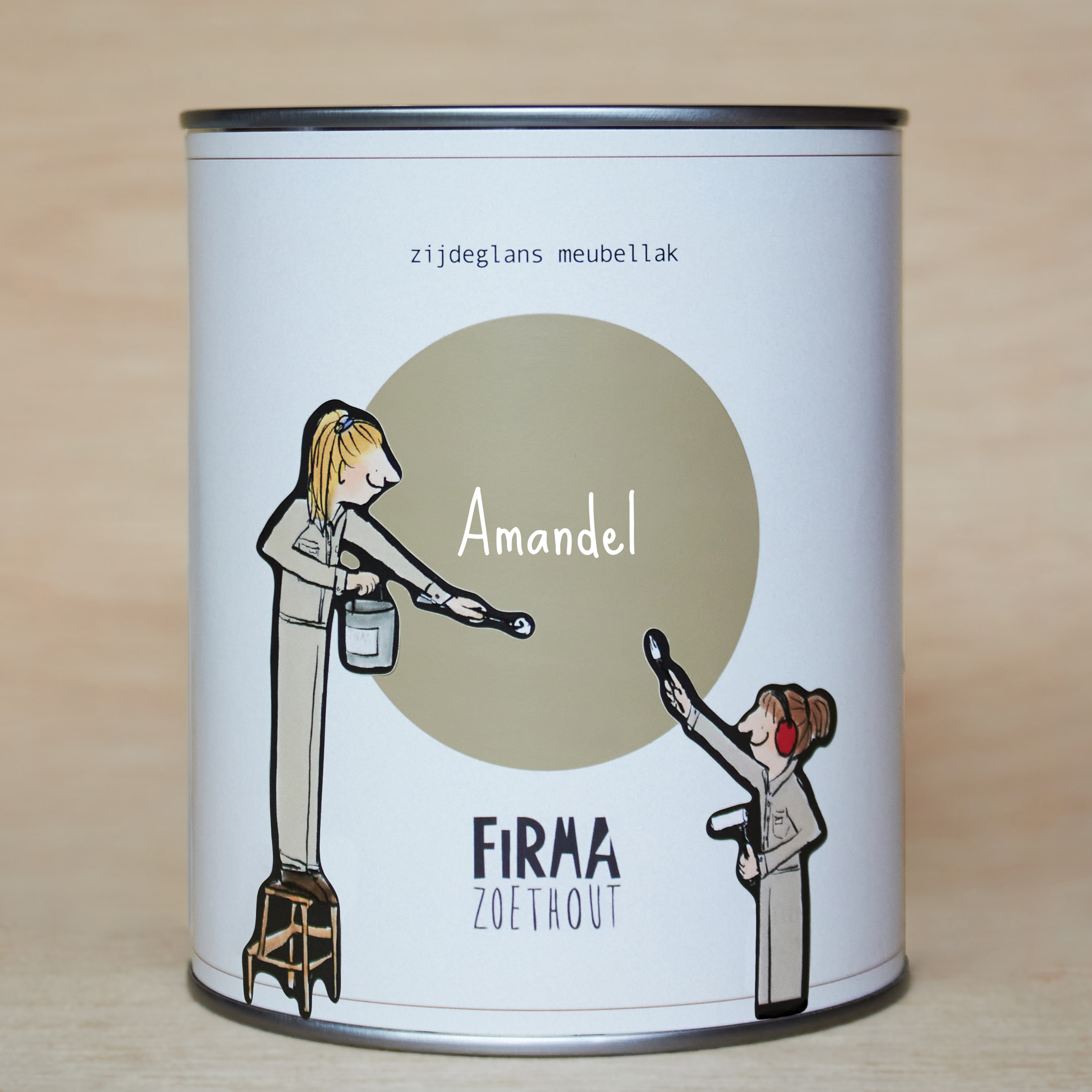 Amandel-verf