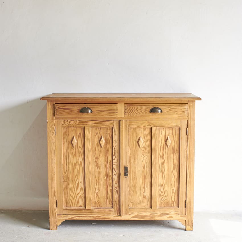 2600 vintage houten commode